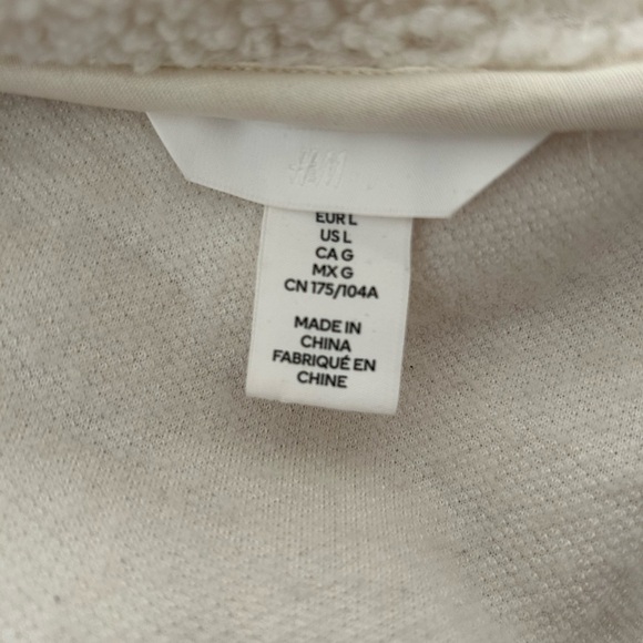 H&M fleece Sherpa jacket - Picture 4 of 8